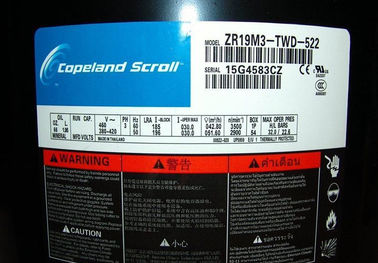 China Sistema de refrigeración Copeland Compresor hermético de rollo ZR19M3-TWD-551 fabricante