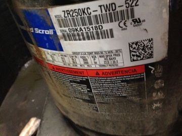 China Compresor hermético de rollo de enfriamiento Copeland ZR250KC-TWD-522 fabricante