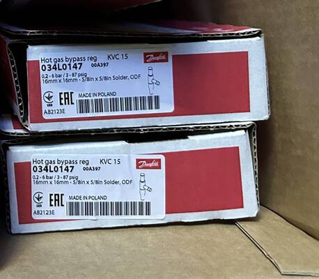 Danfoss Registro de desvío de gas caliente KVC15 034L0147