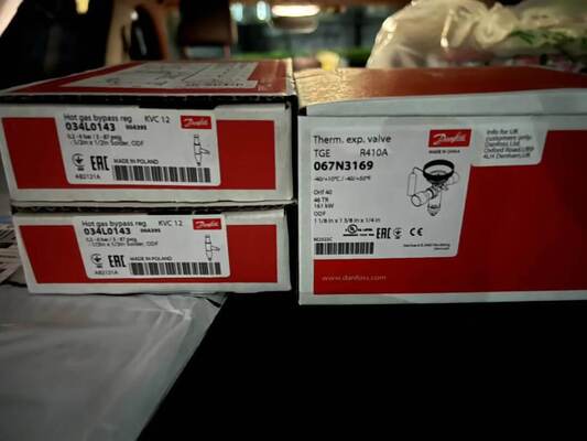 Válvula de derivación de gas caliente Danfoss KVC12 034L0143