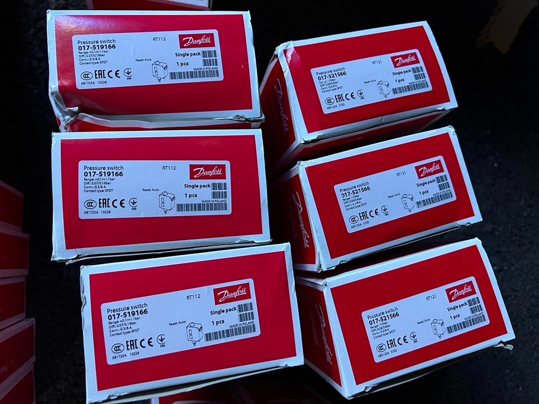 Presostato Danfoss RT112 017-519166