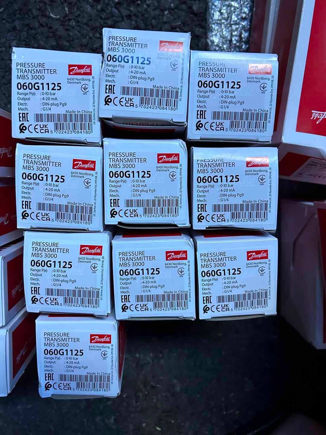 Transmisor de presión de Danfoss MBS3000 060G1125