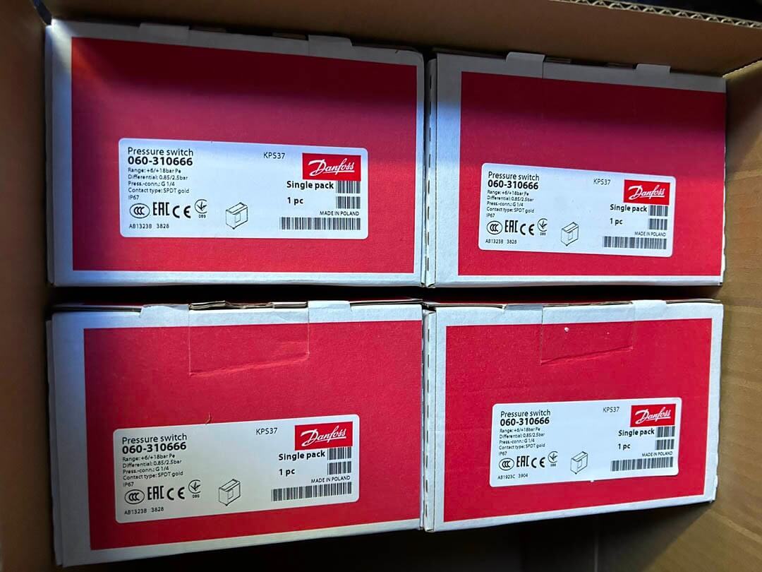 Presostato Danfoss KPS37 060-310666