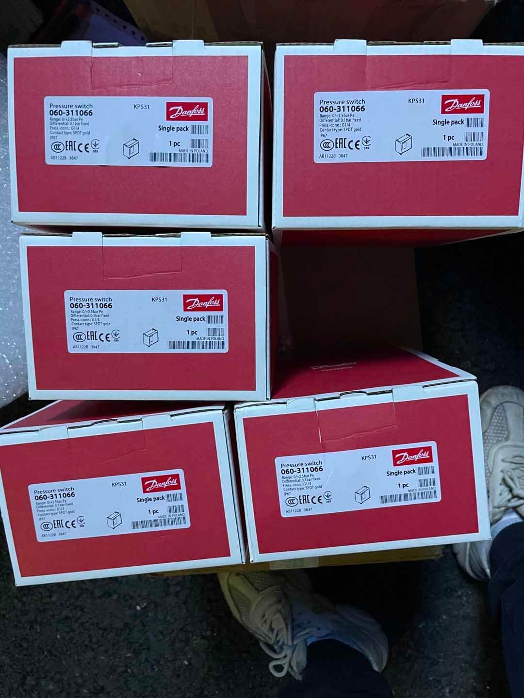 Presostato Danfoss KPS33 060-311066