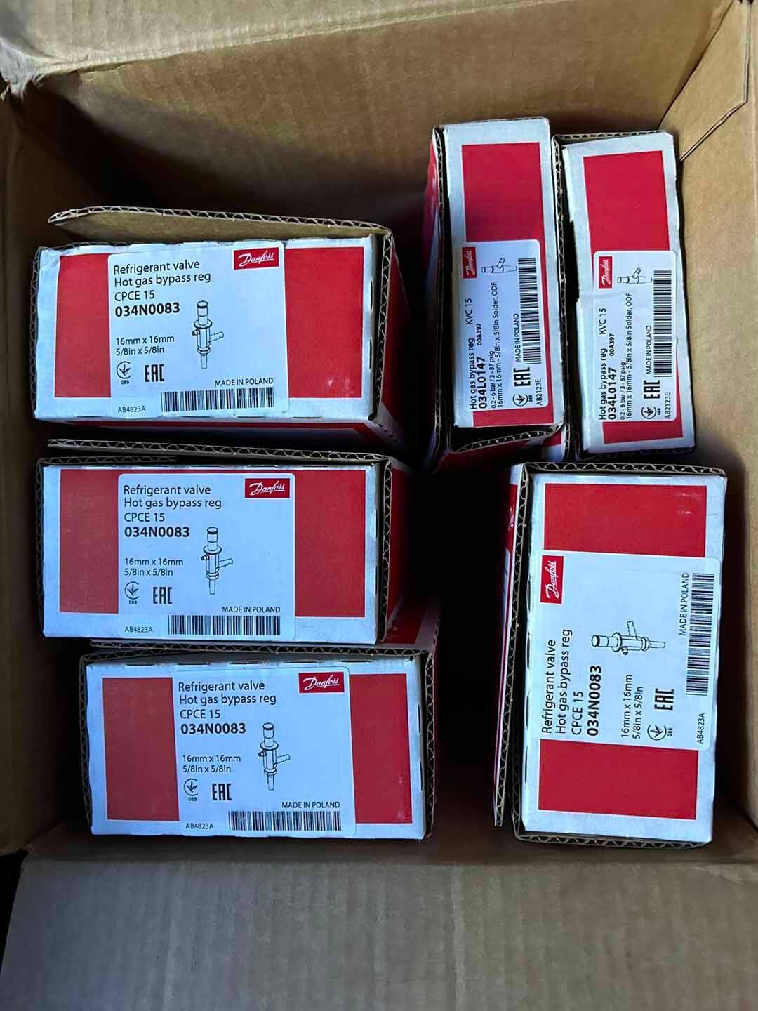 La valva de refrigeración Danfoss CPCE15 034N0083