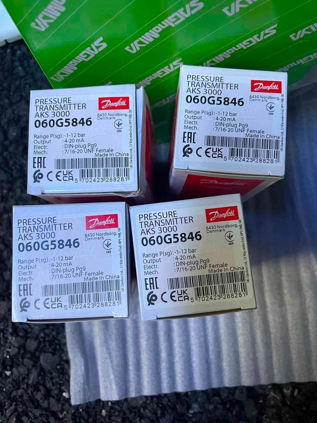 Transmisor de presión Danfoss AKS3000 060G5846