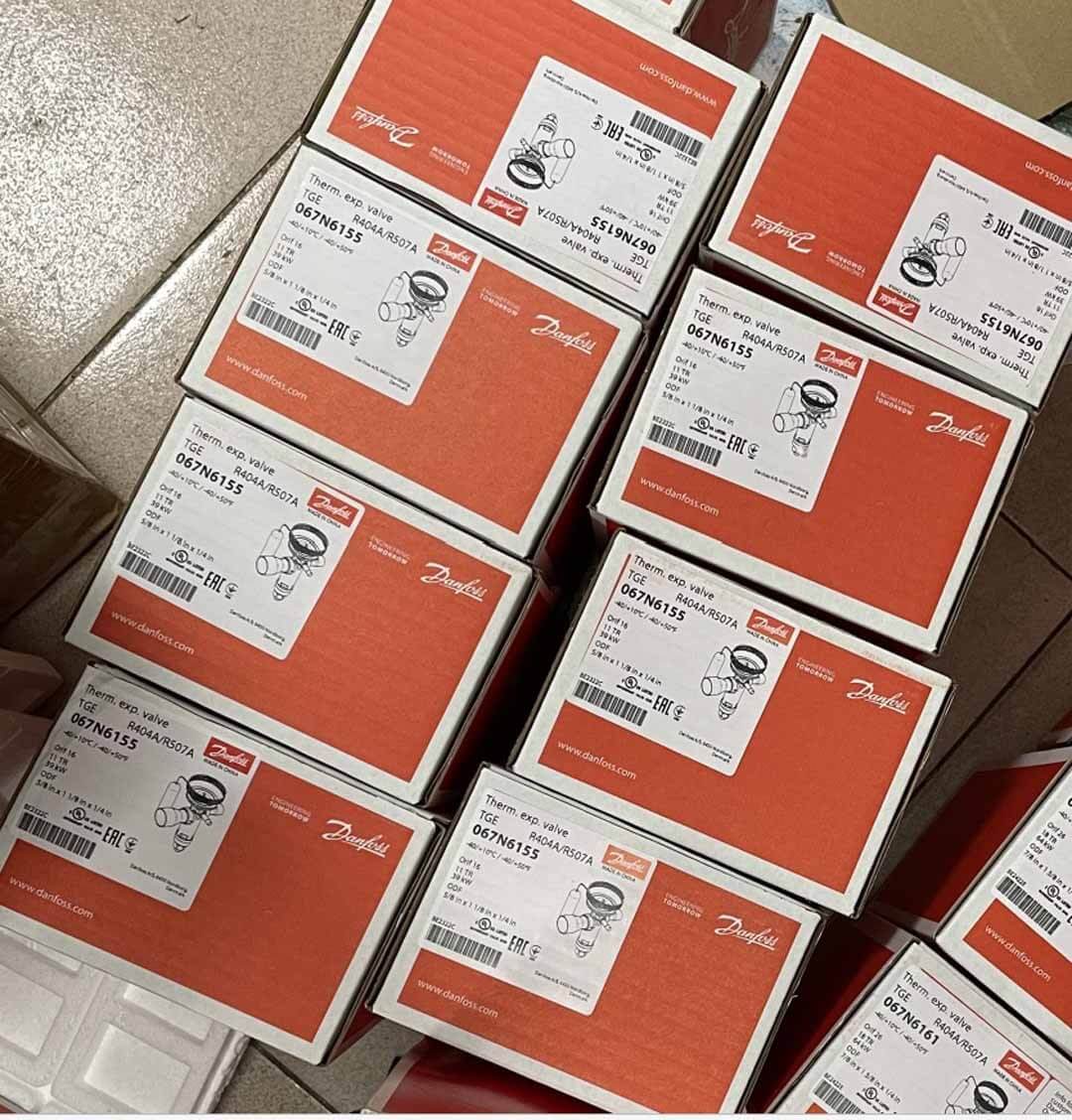 Termas Danfoss. exp. válvula 067N6155