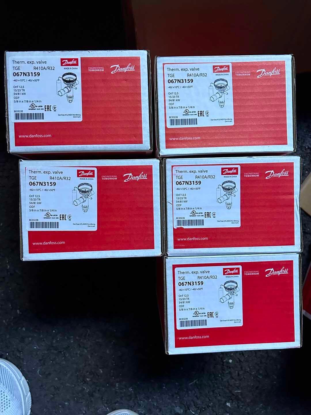 Válvula de expansión termostática Danfoss 067N3159