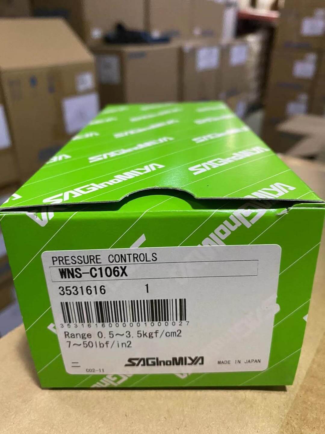 Controles de presión Saginomiya WNX-C106X