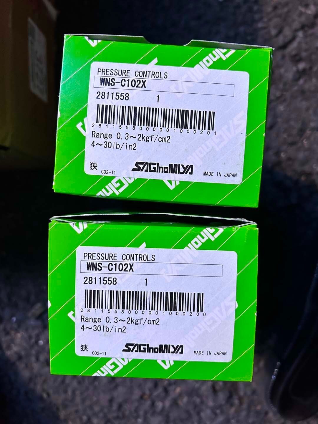Control de presión de Saginomiya WNS-C102X
