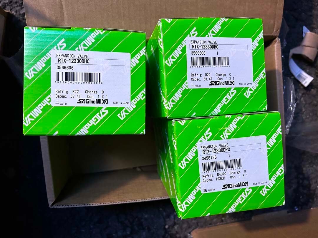 Válvula de expansión de Saginomiya RTX-12330DHC
