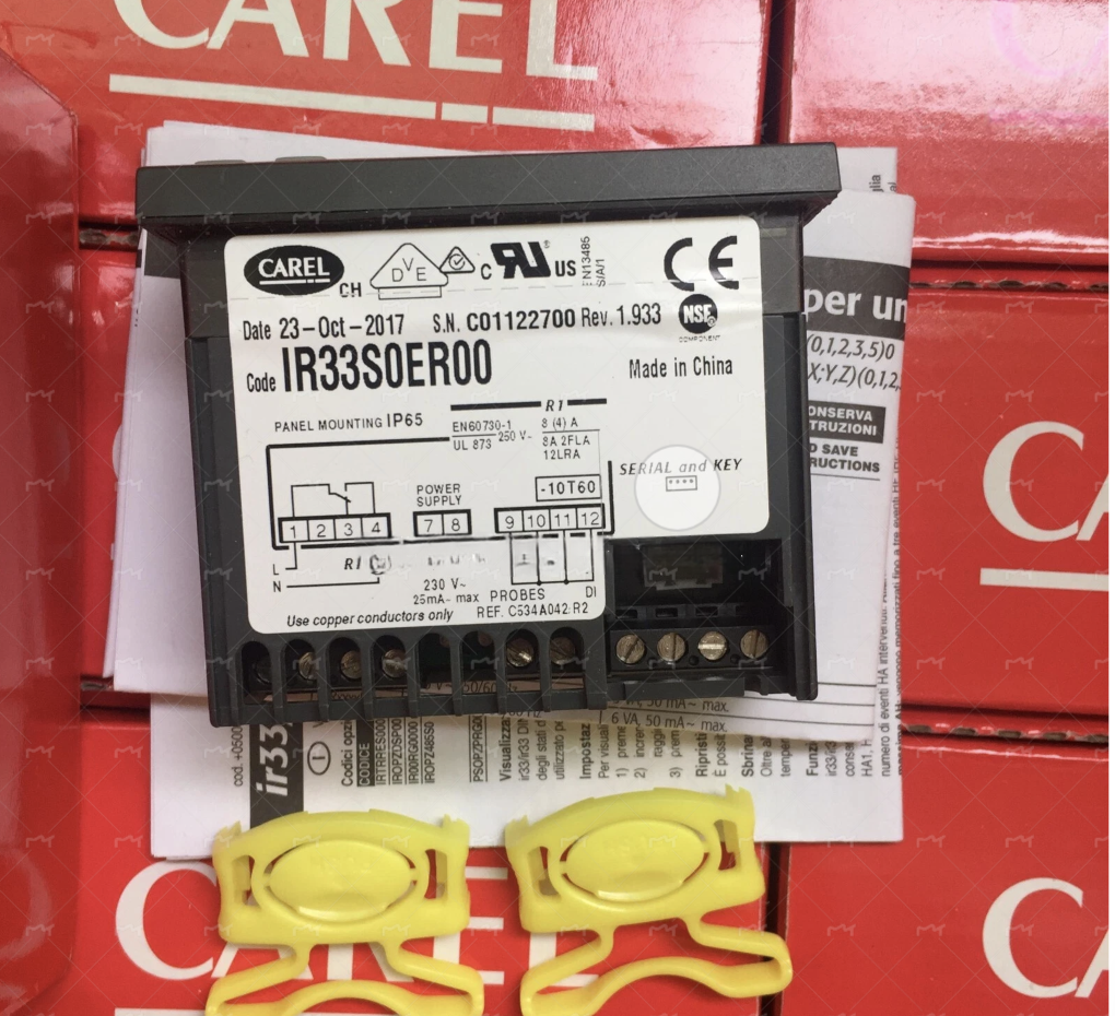 El control de CAREL IR33S0ER00